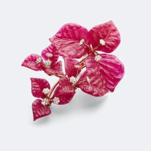 Aquazzura Bougainville Clip On Earrings